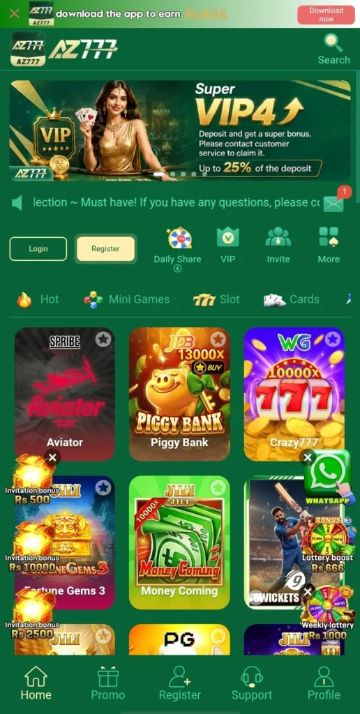AZ777 Download